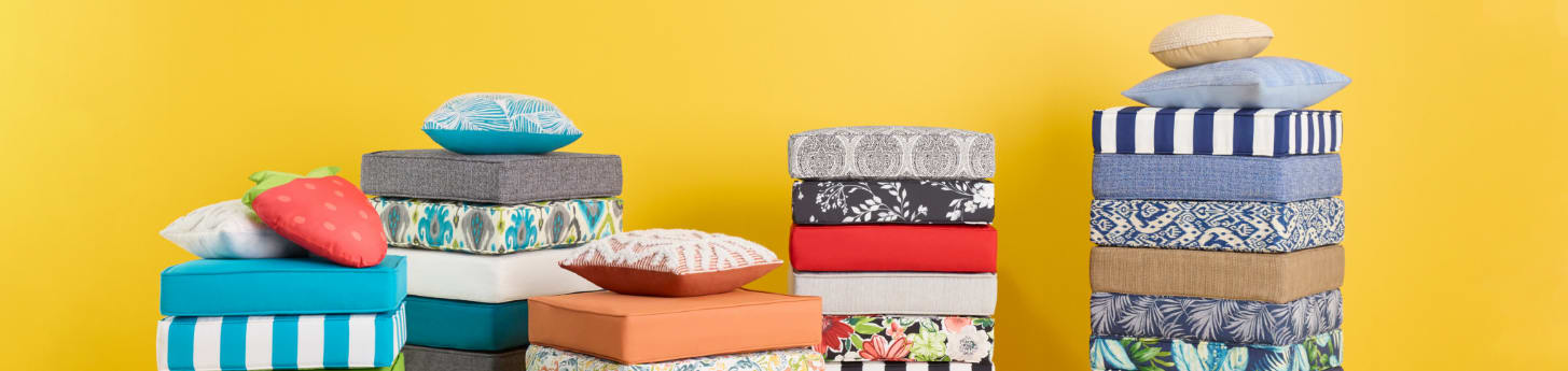 at Home - Buy One Get One 50% Off Patio Cushions and Pillows!