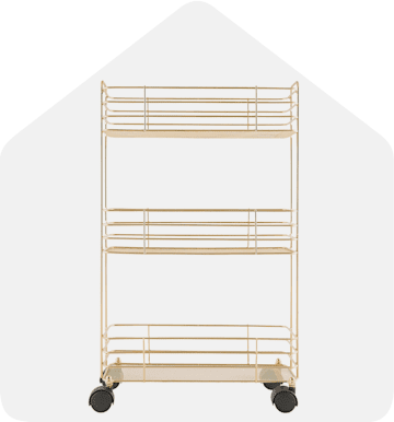 Bathroom Shelves, Carts & Storage