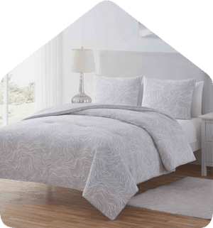 Graden Navy 8PC king Comforter Set