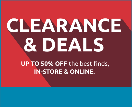 Up to 50% off Clearance Sale. More Styles (you'll love) just added