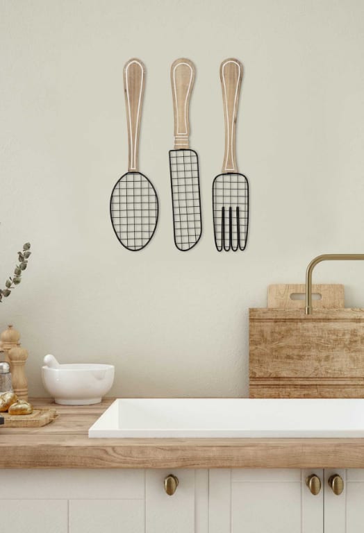 Wood & Metal Wall Art