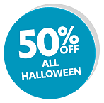 50% of all Halloween