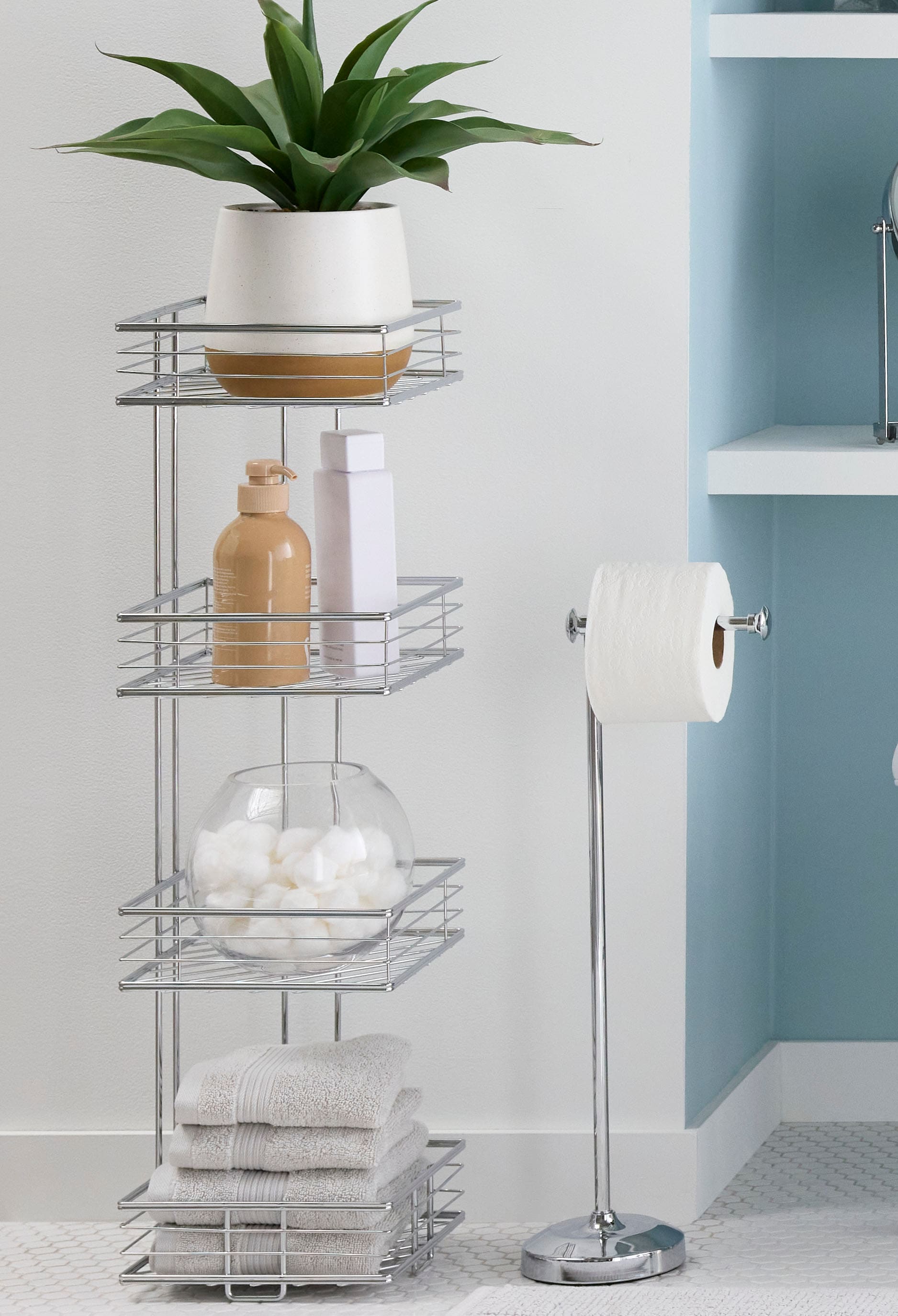 Bathroom Shelves, Carts & Storage
