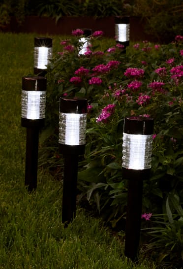 Crackle glass solar lights asda on sale