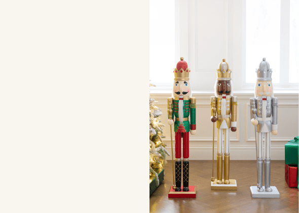 3ft Wooden Nutcracker