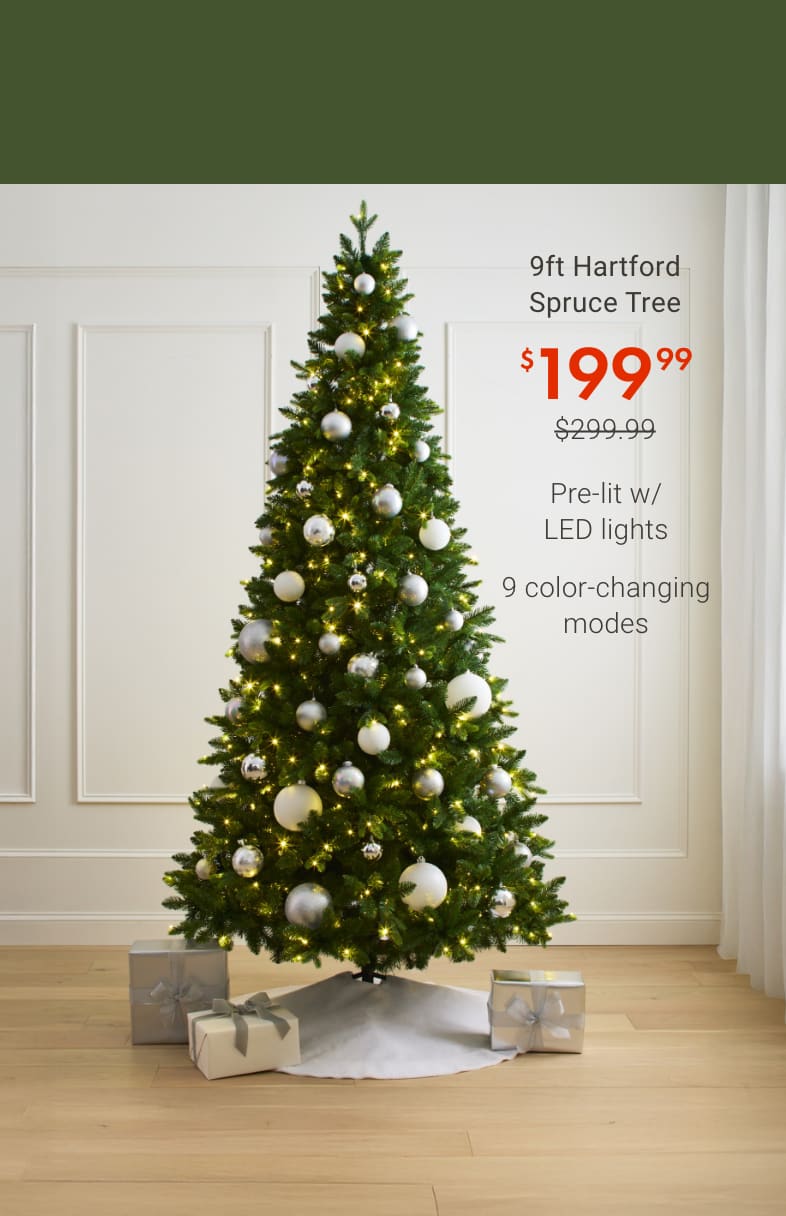 Tree Deal of The Week: $199 9ft Hartford Spruce Tree