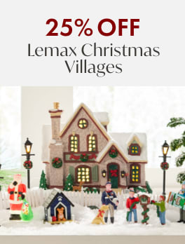 25% off Lemax Christmas Villages