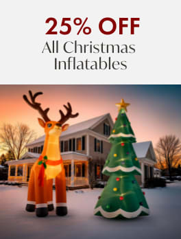 25% off All Christmas Inflatables