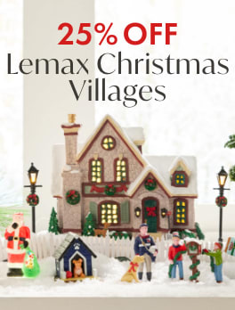 25% Off Lemax Christmas Villages