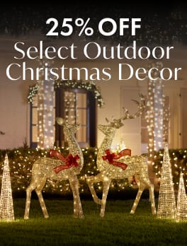 25% Off Select Outdoor Christmas Decor