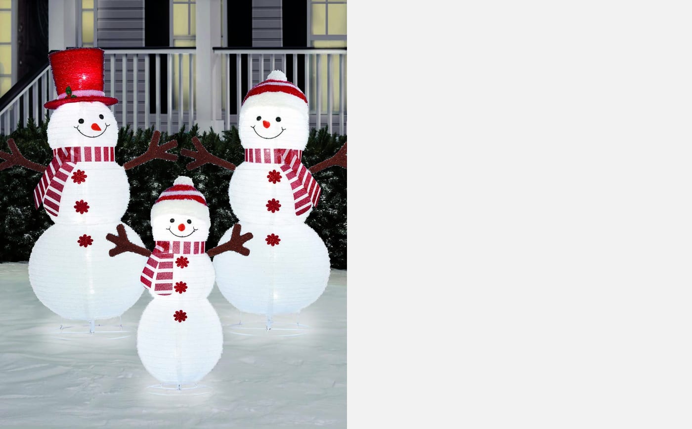 25% Off Pop-Up Snowmen