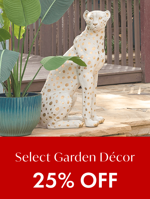25% Off Select Garden Decor