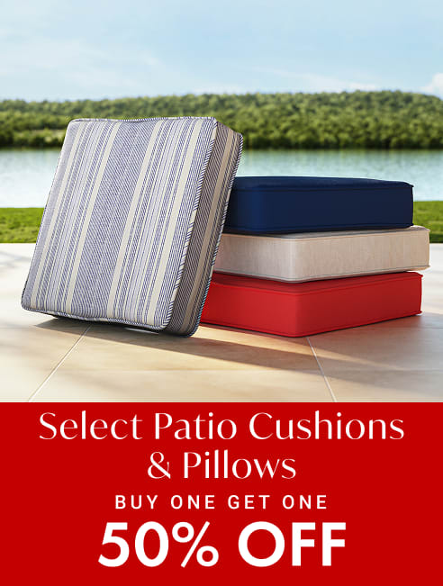 BOGO 50% Cushions & Pillows