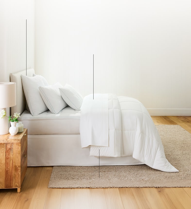 real simple bedding