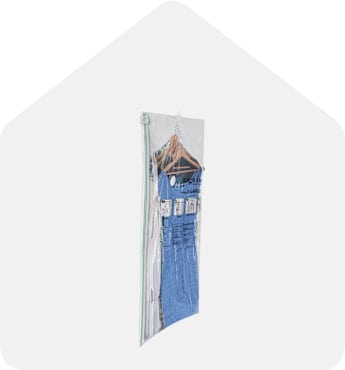 Dorm Closet Organization