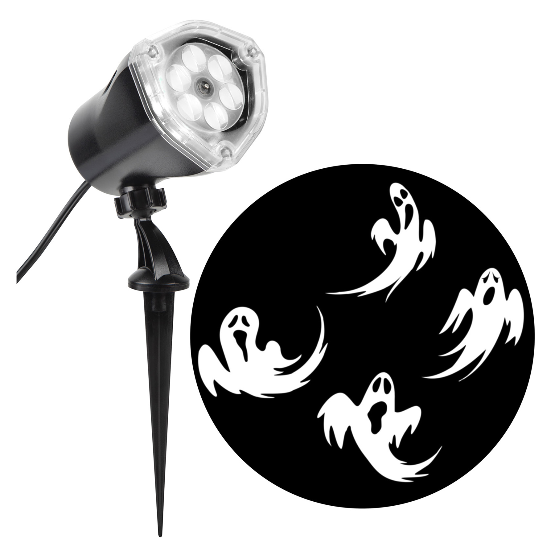 Scary Ghost Whirl-a-Motion Projection Light | At Home