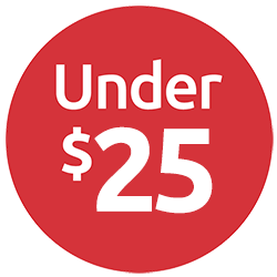 Under $25