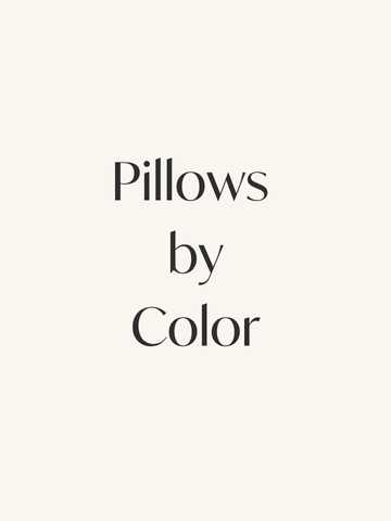 Pillows by Color