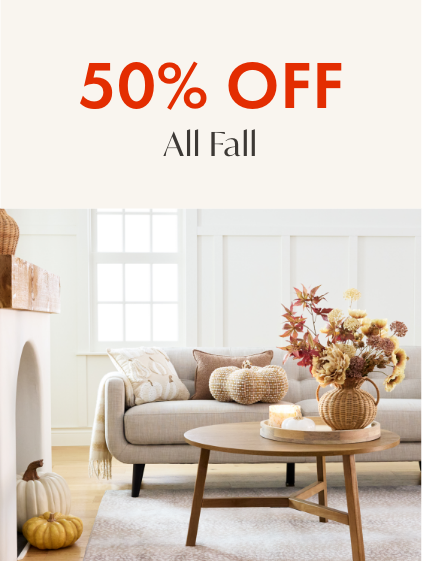 50% Off Fall