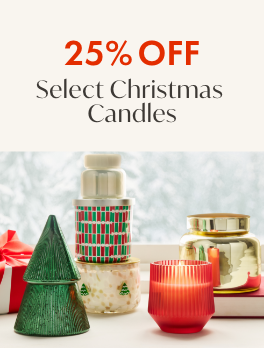 25% Off Select Christmas Candles
