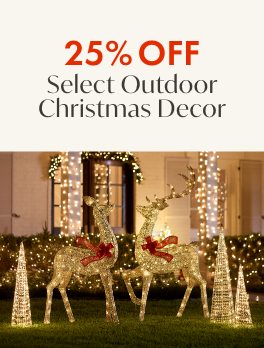 25% Off Select Outdoor Christmas Decor
