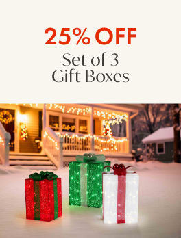 25% Off Set of 3 Gift Boxes