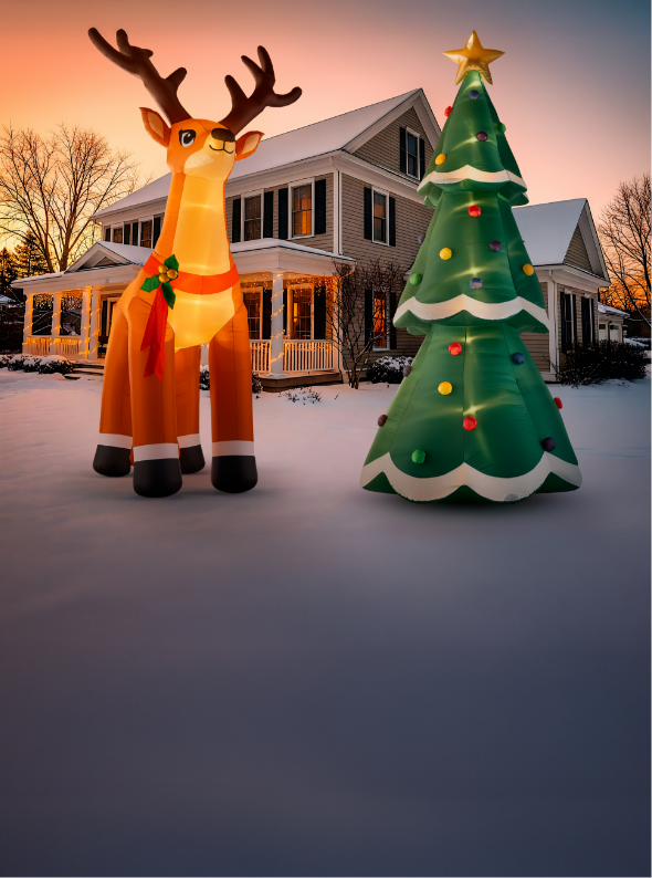 50% Off All Christmas Inflatables