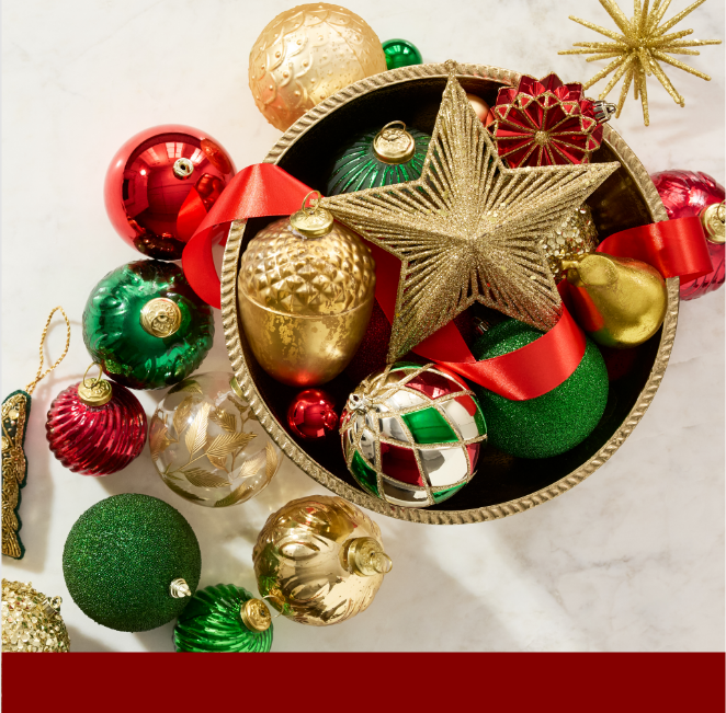 25% Off Christmas Ornaments