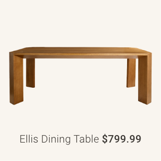 Ellis Dining Table, $799.99