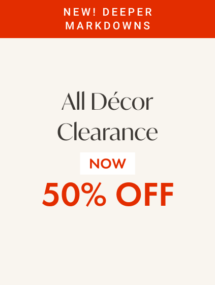 Home Décor Clearance