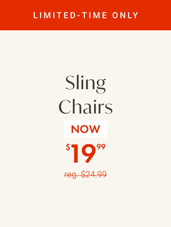 Stackable Sling Patio Chairs Deal