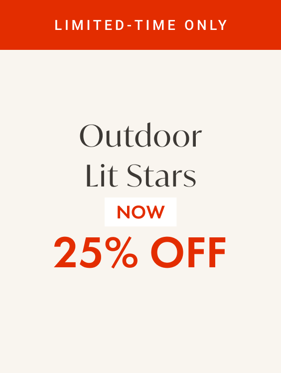 Outdoor Lit Stars Deal
