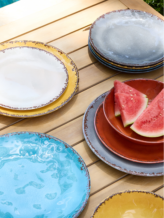 Melamine & Acrylic Dining