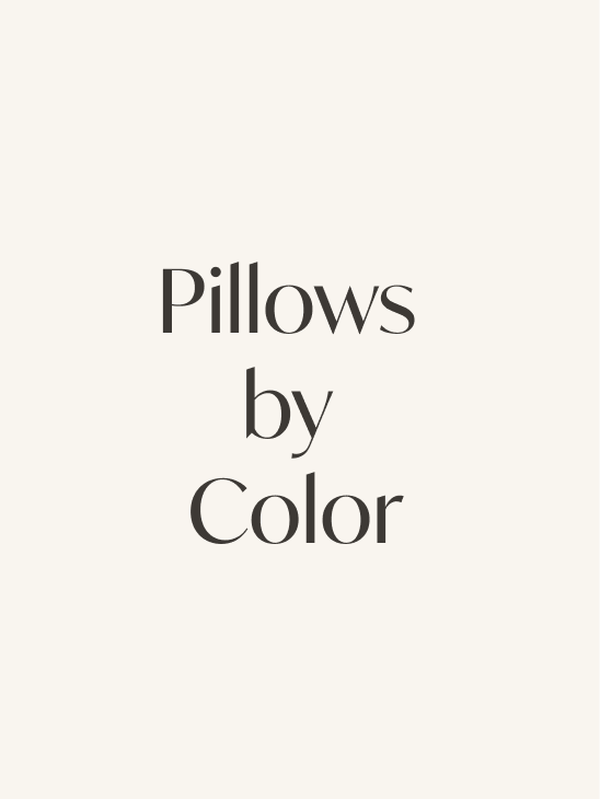 Pillows by Color
