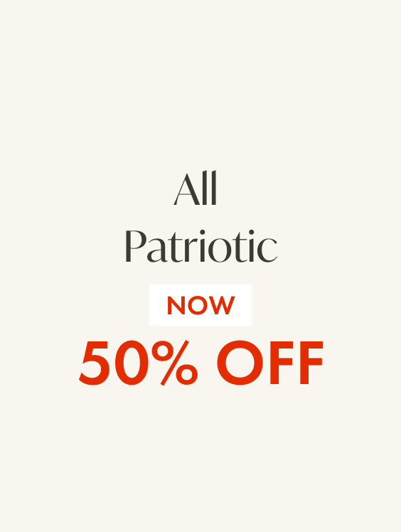 50% Off Patriotic