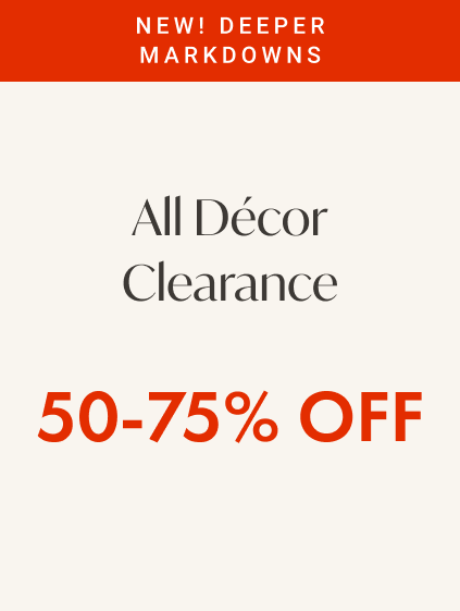 Home Décor Clearance