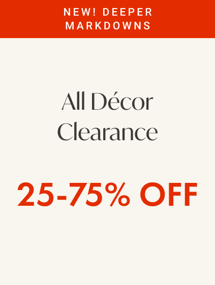 Home Décor Clearance