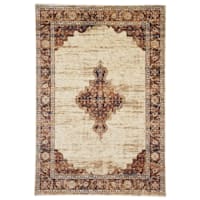 (B510) Red Traditional Open Medallion, 5x7