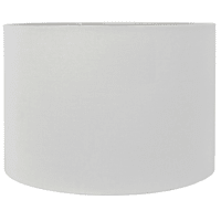 white drum light shade