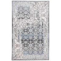 (A440) Ainsworth Blue Traditional Design Rug, 8x10