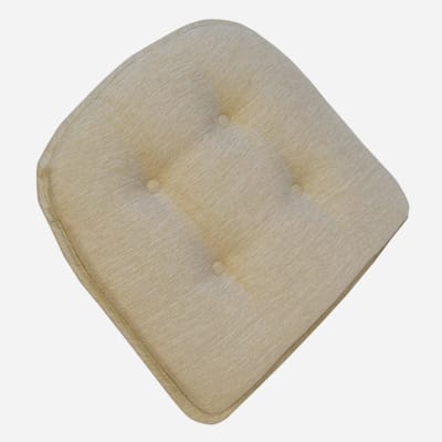 Tufted large contour chair cushion on sale