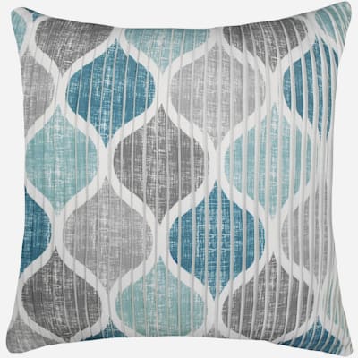Teal colored pillows on sale