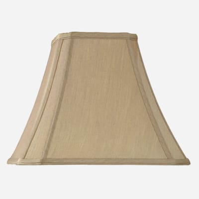 Bavaria Beige Square Bell Linen Table Lamp Shade 13x11x6