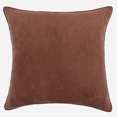 Suede throw pillows on sale