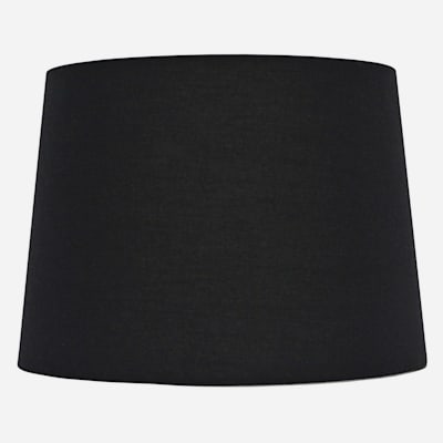 Black barrel lamp shade online
