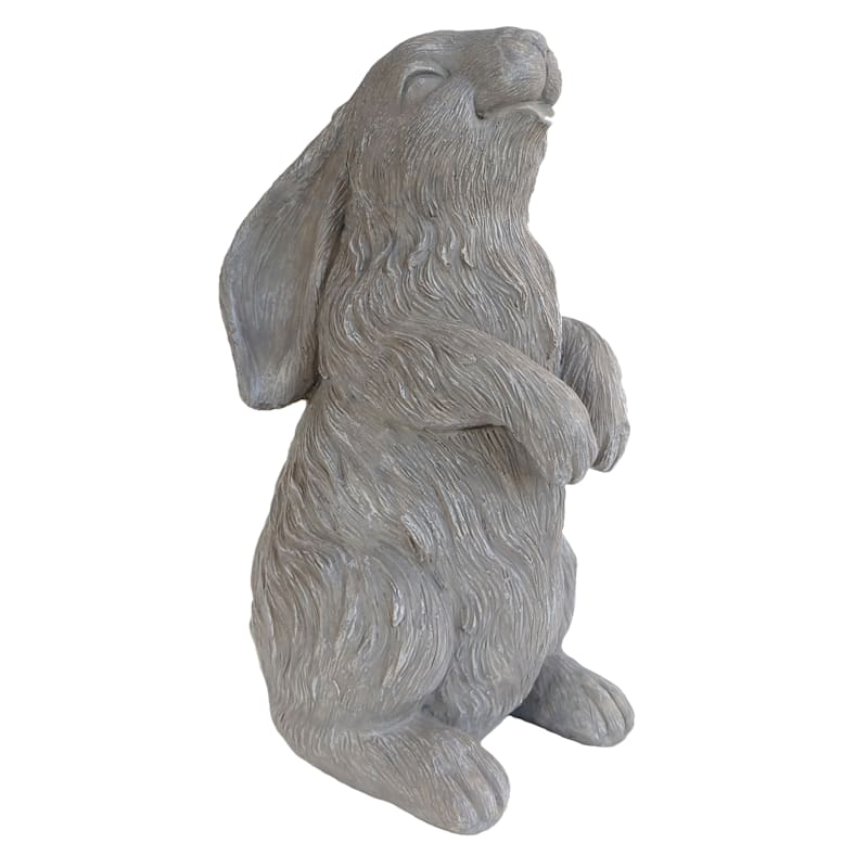 large resin bunny