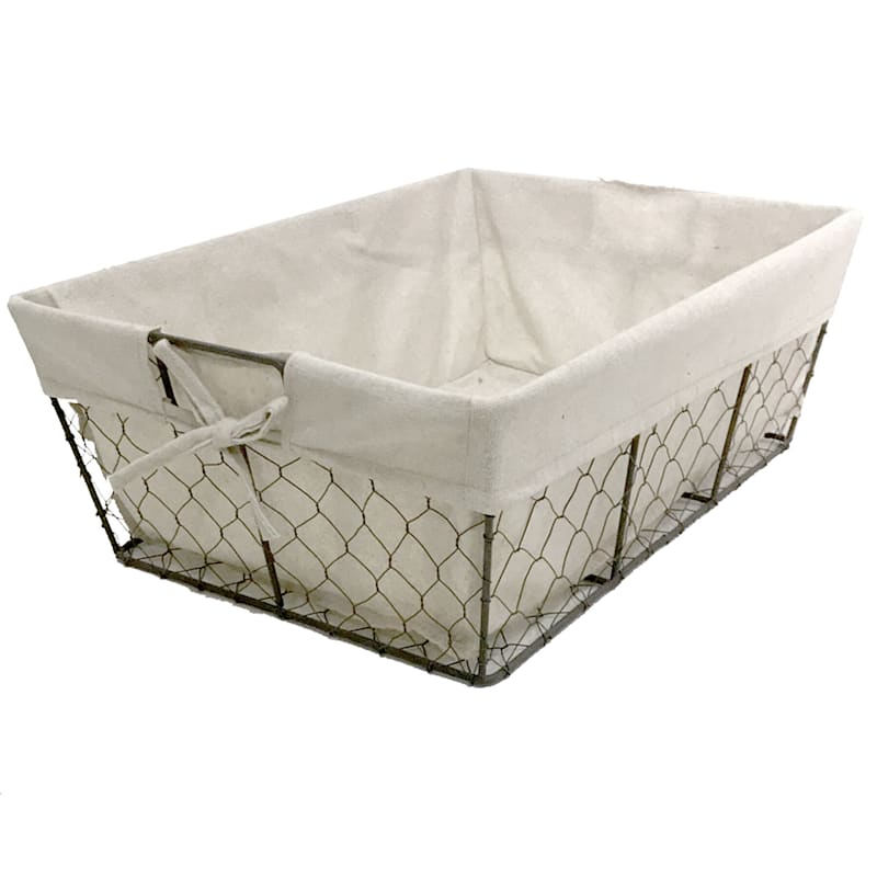 Metal Basket/Liner At Home