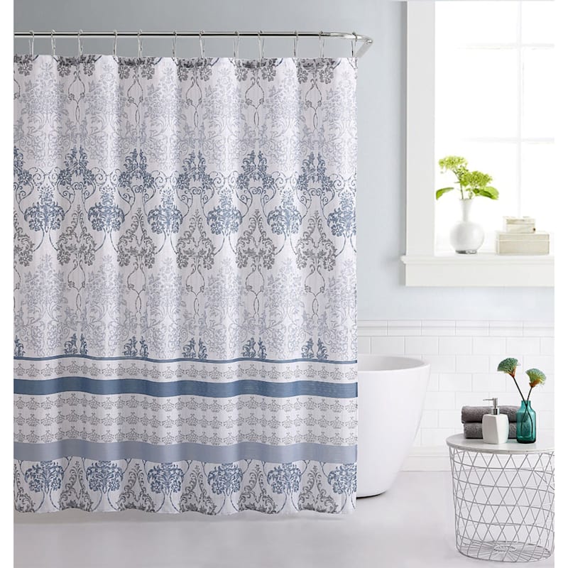 Shower Curtain Sets Bltcollege In, Blue And Gray Shower Curtain Sets