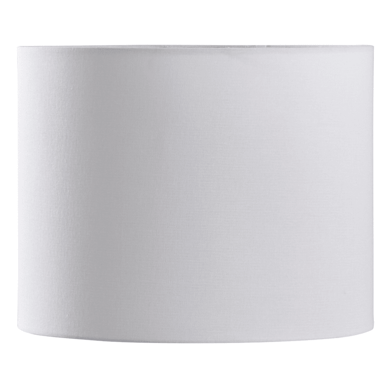 white drum light shade