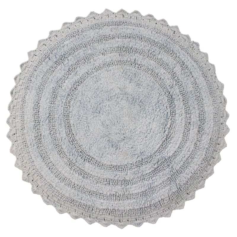 Aqua Tufted Round Bath Rug 24in At Home - Aqua And Grey Bath Rug Aqua Tufted Round Bath Rug 24in At Home - Aqua And Grey Bath Rug